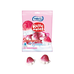 Relle nolas 100 gr Strawberries with cream - Vidal 