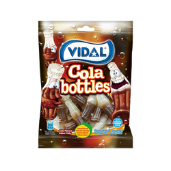 Vidal Gummigodteri 100 gr Cola Flasker - Vidal 