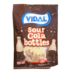 Vidal Gummigodteri 100 gr Sour Cola Bottles - Vidal 
