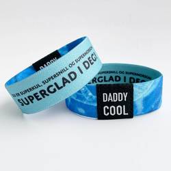 Daddycool - elastisk armbånd  blå - Happystar