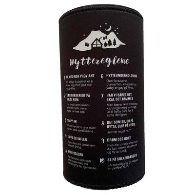 Tennbrikettskjuler Hyttereglene - Happystar