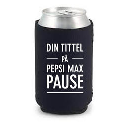 Skriv egen tittel - bokskjøler på Pepsi maxpause - Happystar