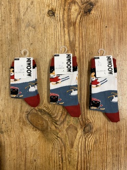 Mummi sokker Blå, hvit og rød - Mummi / Moomin