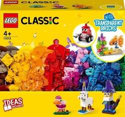 LEGO CLASSIC MED NOEN TRANSPARENTE BRIKKER Uspesifisert - LEGO