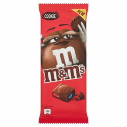 M&M sjokoladeplate 165 gram M&M's cookie - M&M`s