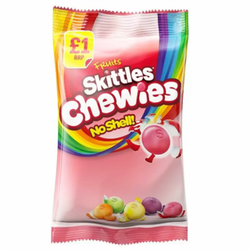 Skittles Chewies  Skittles Chewies Fruit 125g - Skittles