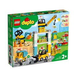 LEGO 10933 Byggearbeid Med Tårnkran 10933 - Lego duplo