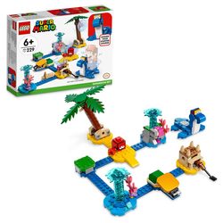 LEGO 71398 Ekstrabanesettet Dorries strandfasade 71398 - Lego Super mario