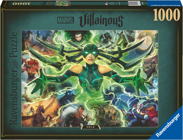 Ravensburger Puslespel 1000 Villainous Hela 