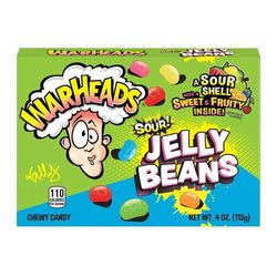 Warheads  Sour JellyBeans 113g - Warheads