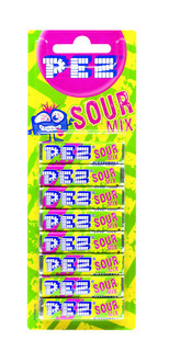 Pez Refills 8pk Sour Mix - Pez