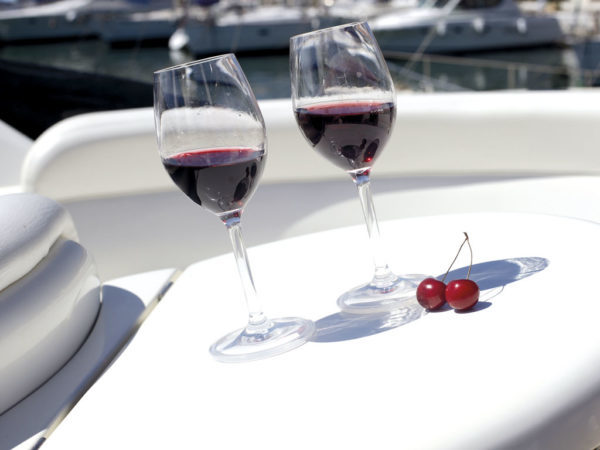 Vinglass party fra Marine Business.