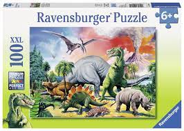Ravensburger puslespill 100xxl Among the Dinosaurs 