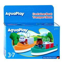 Aquaplay Container Boat, Transport Boat Aquaplay - Aquaplay