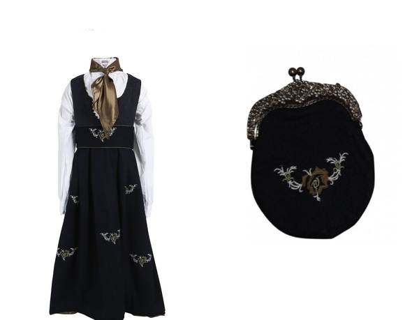 Maxemilia Ulldrakt og veske