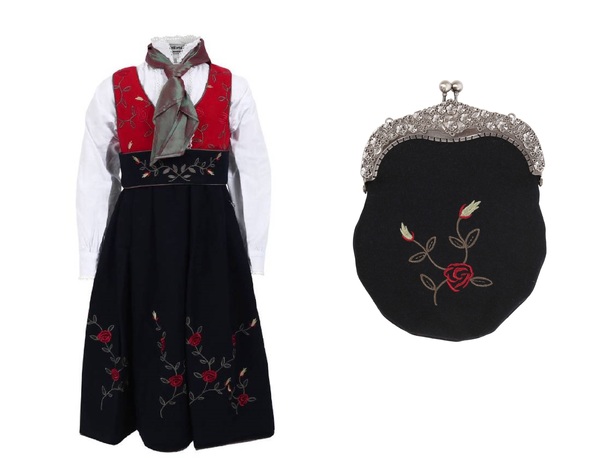 Maxemilia Ulldrakt og veske