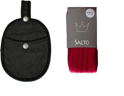 Veske og strømpebukse Rød - Salto