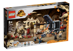 Lego 76948 T. rex og Atrociraptor på rømmen - lansering 17/4 76948 - Lego Jurassic World