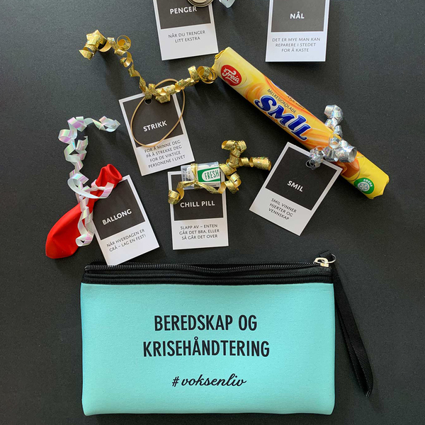 Krisehåndtering veske - Voksenliv