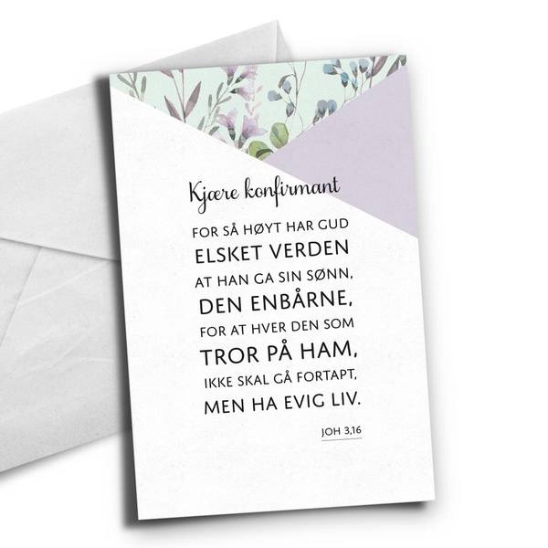 Konfirmasjonskort