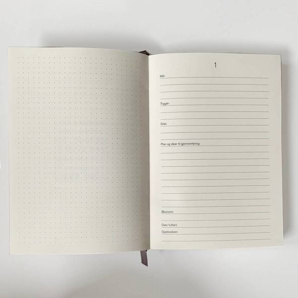 the Bucket List journal