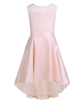 Silk Party Dress  rosa - Guttogpike
