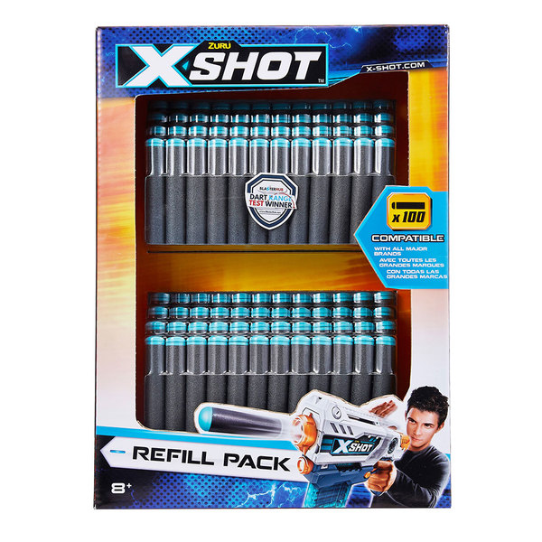 X-Shot Excel Refill Piler 100stk