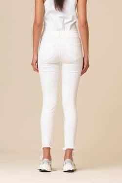 Alexa Jeans White Hvit - Ivy