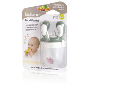 Kidsme Food Feeder 6m+ grøn/grå Grønn - Kidsme