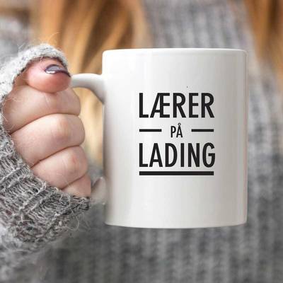 Kopp Lærer på lading - Happystar