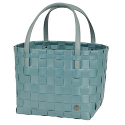 Color Match Shopper Teal blue - Handed by