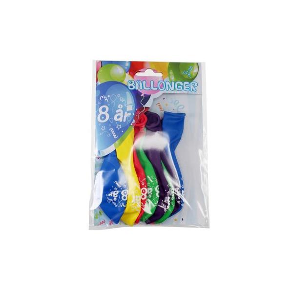 Ballongar 8pk 8år