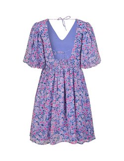 Lautaro dress Nureen Print - Mbym