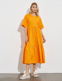 Puri Dress Oransje - Mbym