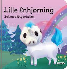 Lille Enhjørning, bok med fingerdukke bok - Egmont Litor