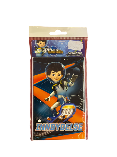 Disney Invitasjonar 8pk Miles from tomorrowland - Bursdag/Fest