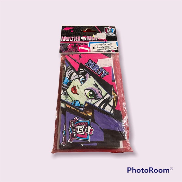 monster high innbydelser