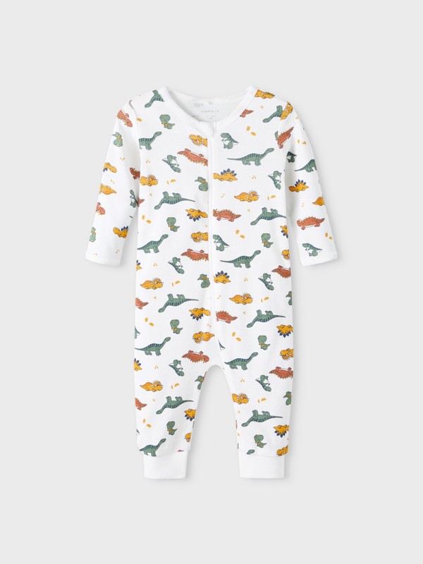 NBMNIGHTSUIT 2P ZIP LAUREL DINO NOOS