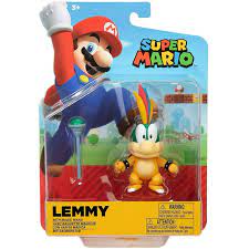 Super Mario Basic 4 inch Figure Lemmy - Super Mario