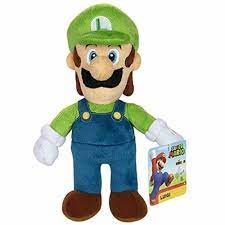 Super Mario 9 inch Plush Luigi - Super Mario