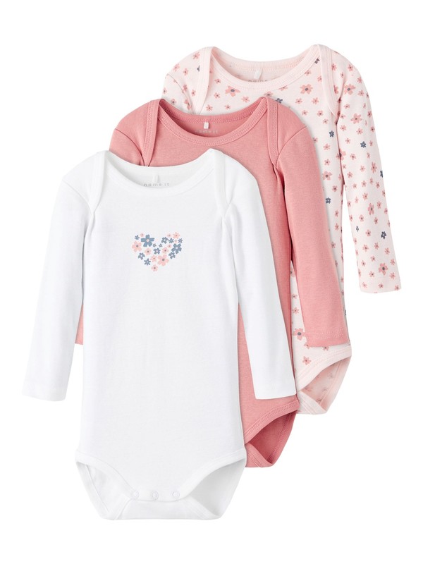 NBFBODY 3P LS ROSETTE FLOWER  NOOS