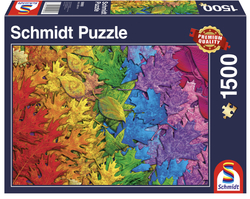 Schmidt puslespill 1500 Colorful Leaves 1500 bitar - Schmidt