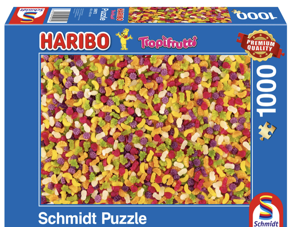 Schmidt puslespill 1000 Haribo Tropifrutti 