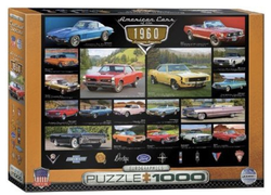 Eurographics puslespill 1000 American Cars of the 1960s 1000 bitar - Eurographics 
