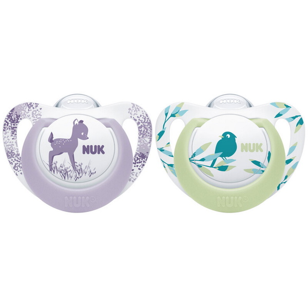 Smokk, NUK, Genius Silicon, Lilla 6-18 mnd