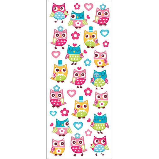 Tinka  klistremerker Ugle