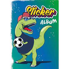 Stickers-album - Dino