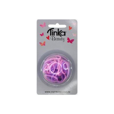 Hårstrikk 50stk rosa/lilla Rosa/lilla - Tinka