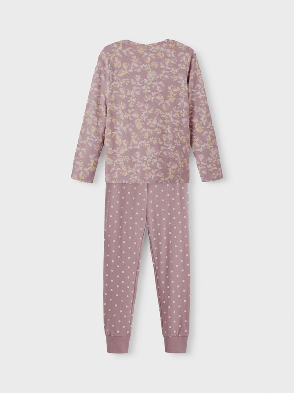 2-delt pysj med blomster