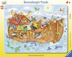 Ravensburger platepuslespel maxi The great noah's ark The great noah's ark - Ravensburger